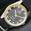 VINTAGE ORIENT AUTOMATIC 46741 JAPAN MENS BLACK COLOR DIAL WATCH A700604-5 R204-a700604