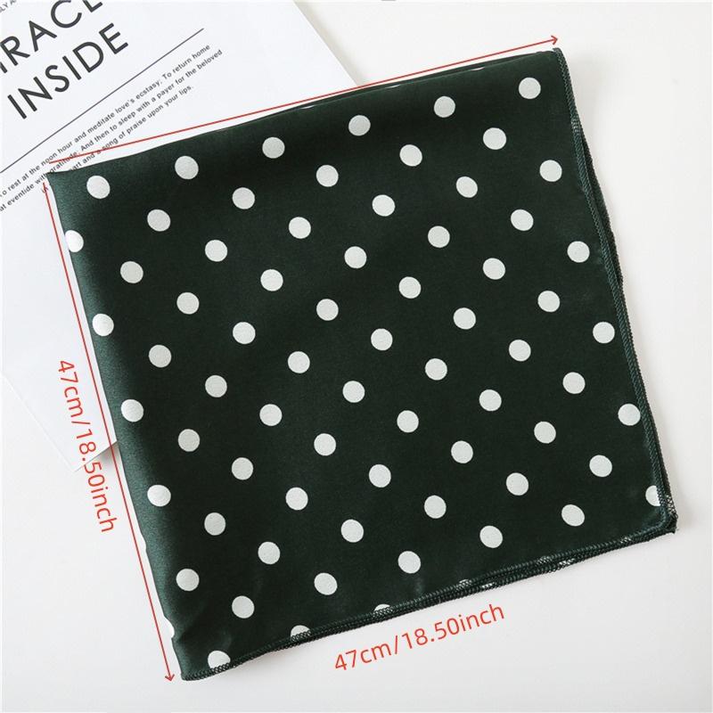 New Square Silk Scarf Women Fashion Print Small Neck Scarfs Office Lady Hair Band Foulard Hand Kerchief Female Bandana Shawl