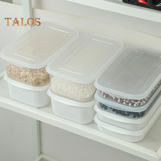 Food Storage Box Temperature Resistant Fresh-Keeping Non-Slip Excellent Fridge Food Storage Container Daily Life