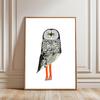 Abstract Colorful Magical Whimsical Owls Posters and Prints Canvas Printing Wall Art Picture for Living Room Home Decoration