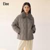 Ailiyi Women's Detachable Faux Fur Collar Lightweight Duck Down Jacket