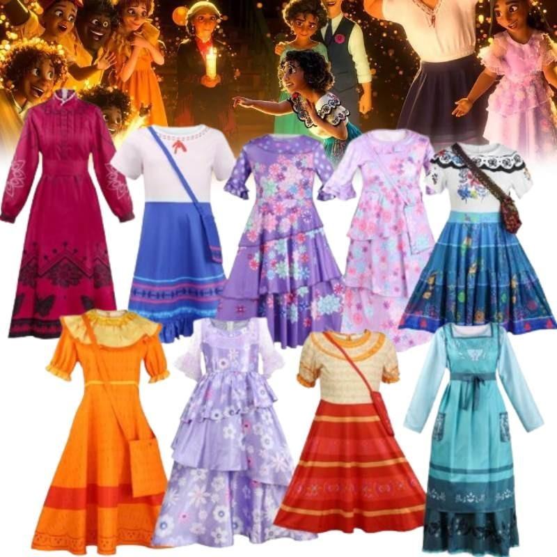 Magic Room Princess Isabella Cosplay Costume Dress Children's Performance Dress