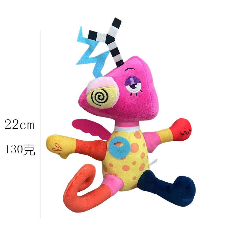 The Amazing Digital Circus Jax Burger Plus Circus Digital Plush Toy as the picture 1