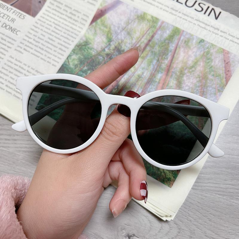 New Oval Rectangle Sunglasses Ladies Summer Beach Glasses Trendy Vintage Sun Glasses Eyewear Men Women'S Uv400 Travel Shades