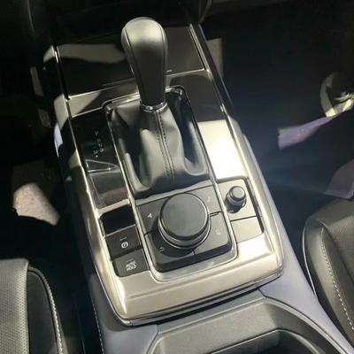 Pour Mazda CX-30 CX30     2024 Cadre de Panneau d'Engrenages de Console Auto Couvercle Garniture de Panneau de Levier de Vitesse de Console Accessoires de Voiture