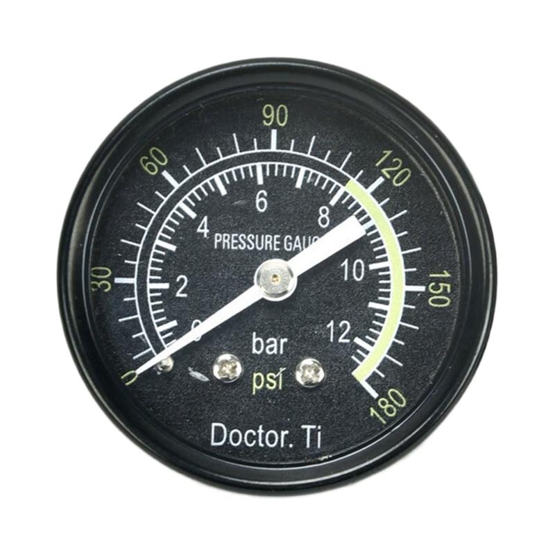 

High Precise Steel Pressure Gauge Meter Suitable for Air Compressor Pumps Industrial Equipment Maintenance & Calibration