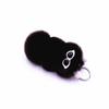 Hip Pom Pom Soft Long Fur Doll Sunglasses Keychain