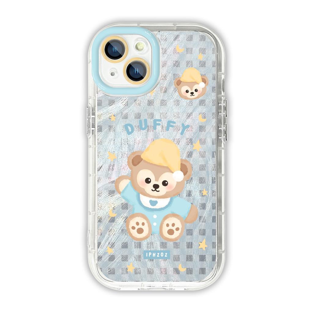 Korean bear ins wind applies to Apple 15promax mobile phone case iPhone14Pro/13/12 cartoon creativity