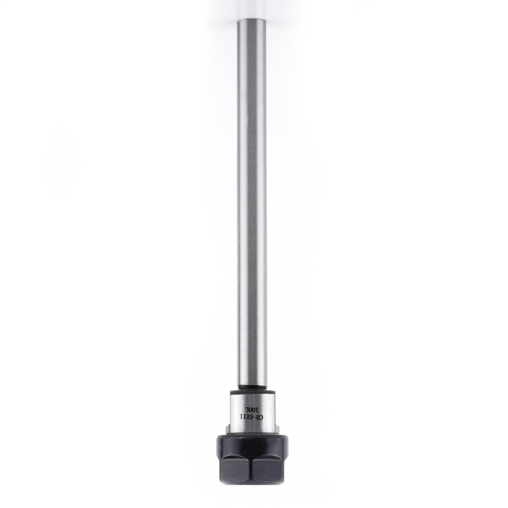 100L Length Collet Chuck Holder Straight Shank Straight Shank Chuck Holde  Lathe Processing