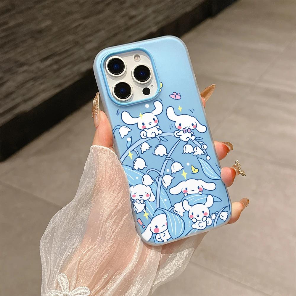 2 IN 1 Melody Kuromi Casing For Iphone 17 Pro Max 17 Air 16 15 14 13 12 11 Pro Max 16e 16 Plus 17Pro Hello Kitty Phone Case