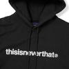 ThIs Is Never ThaT T Logo Hoodie Black