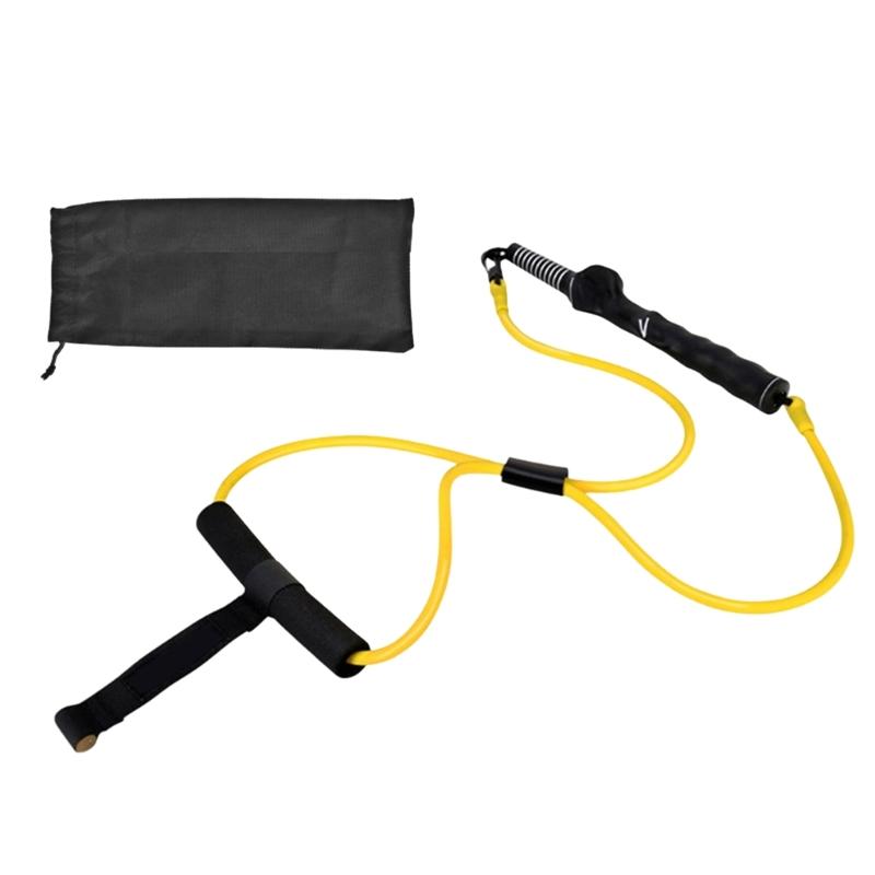 

Adjustable Golf Assistance Exercises Rope Indoor Golf Swing Trainer Practice Rope Training Aids Resistance Band 1