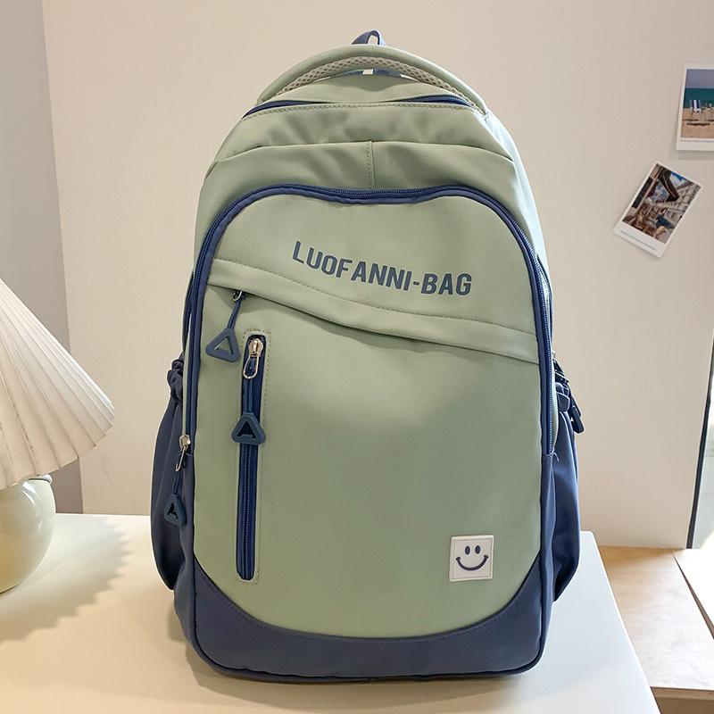 Schoolbags for Children Primary School Students  Girls Junior High School Students  College Students Splicing Backpacks