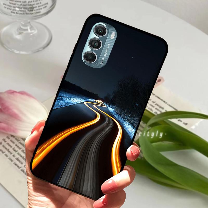 Etui do Moto G52 G82 G71S Odporne na wstrząsy Silikonowe Miękkie TPU Tylna Pokrywa Dla Motorola Moto G52 G71S 5G Funda G 82 G 52 Etui na Telefon