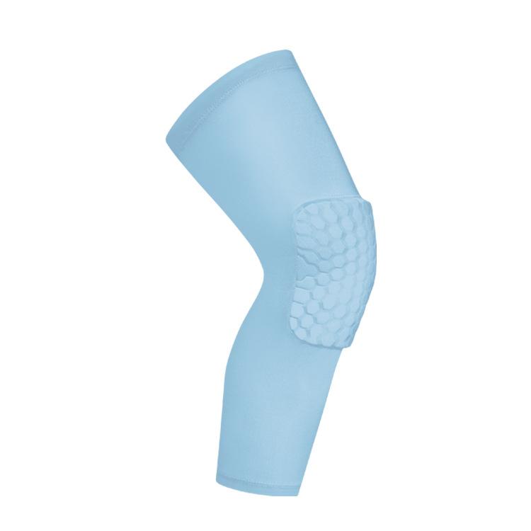 Men's Women's Running Fitness Knee Pads Outdoor Hiking Cycling Warm Sports Leg Sleeves Honeycomb Design Sponge Padding