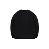 Li Ning Sweatshirts Unisex Black Crew Neck Moderate Regular AWDQB40-4