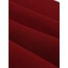 GMXIA Vintage Women's Bow Tie Tie Matching Wine Red Cotton Swing Mid-length Dress