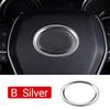 For Toyota Camry XV70 70 2018 2019 2020 2026 2026 2026 Stainless Car Steering Wheel Decor Sticker Trim Strip Interior Accessorie