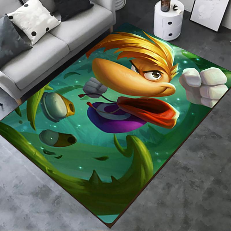 2025 Neuer Rayman Teppich für Wohnzimmer Schlafzimmer Zuhause Sofadekoration, Kinderspiel Rutschfeste Fußmatte130
