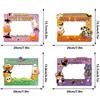 4pcs Halloween Magnetic Picture Frame Stickers 15x20cm Decorative Photo Holders For Fridge Or Metal-Surface Display Home Decor