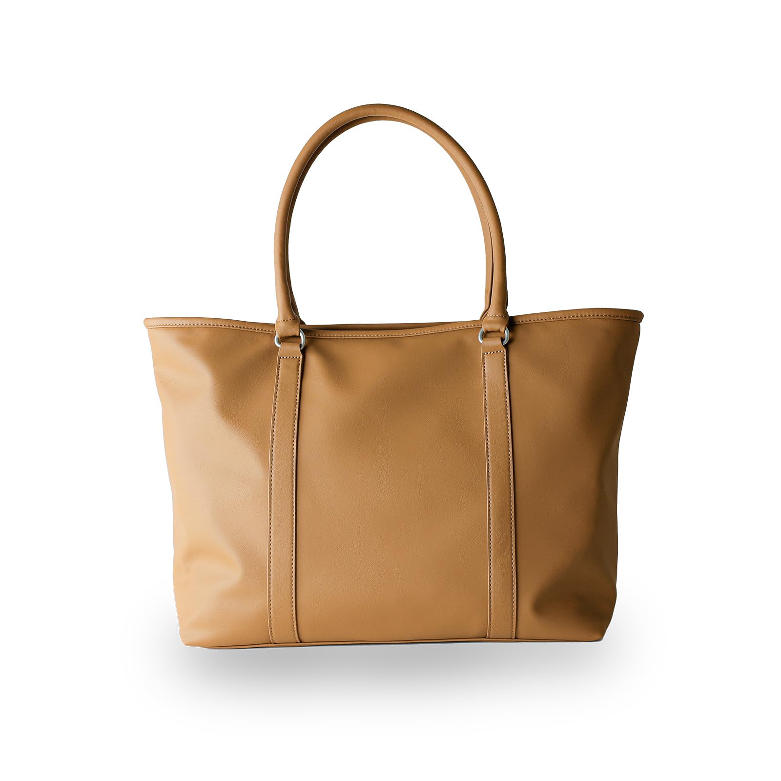 

Leather Tote Bag Ochre Brown [Ethical Sobani] TO-TE