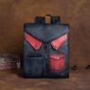 Backpack Head Layer Cowhide Texture Backpack Fashion Travel Bag Tide