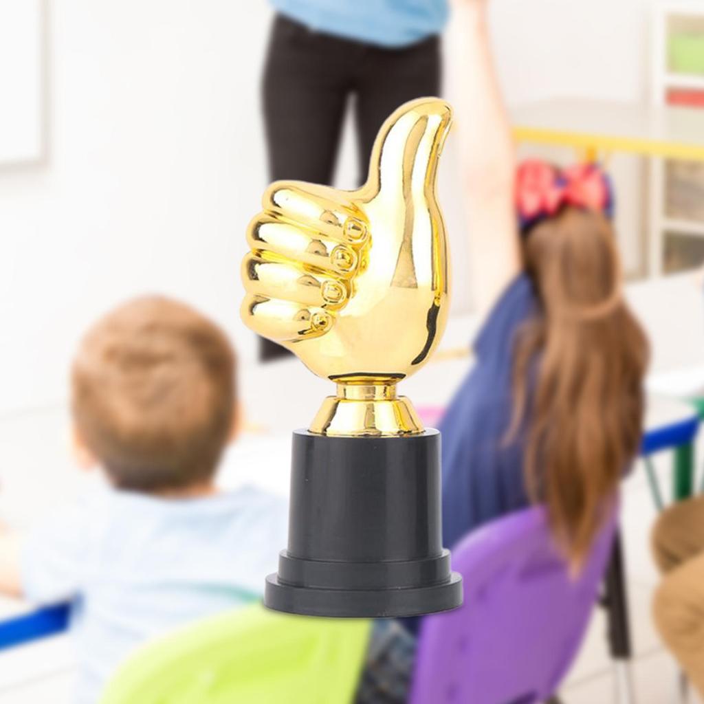Award Trophy Thumb Trophies Fun Contest Awards Event Props Party Favors Decor Kids Small