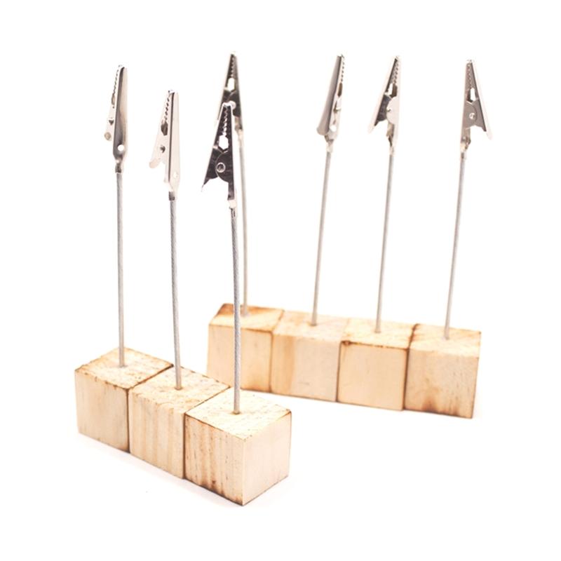 20x Notizhalter Fotohalter Tischkartenhalter Fotoständer mit Klemmen Memo-Halter für Büro Hochzeitsparty Restaurants