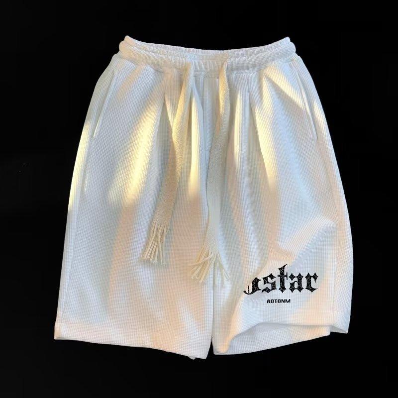 Fancy Style Studio Shorts Heren Zomer Dun Trendy Merk Casual Grote Broek Basketbal Sport Amerikaans Wit Vijfpuntsbroek 5XL