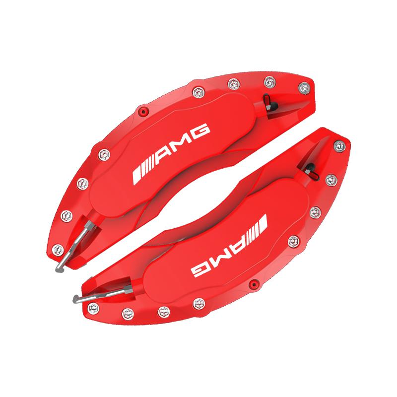 AAVN1 Car Brake Caliper Sticker Car Accessories Waterproof and Reflective Laser Letters Decoration Decals For Mercedes Benz AMG