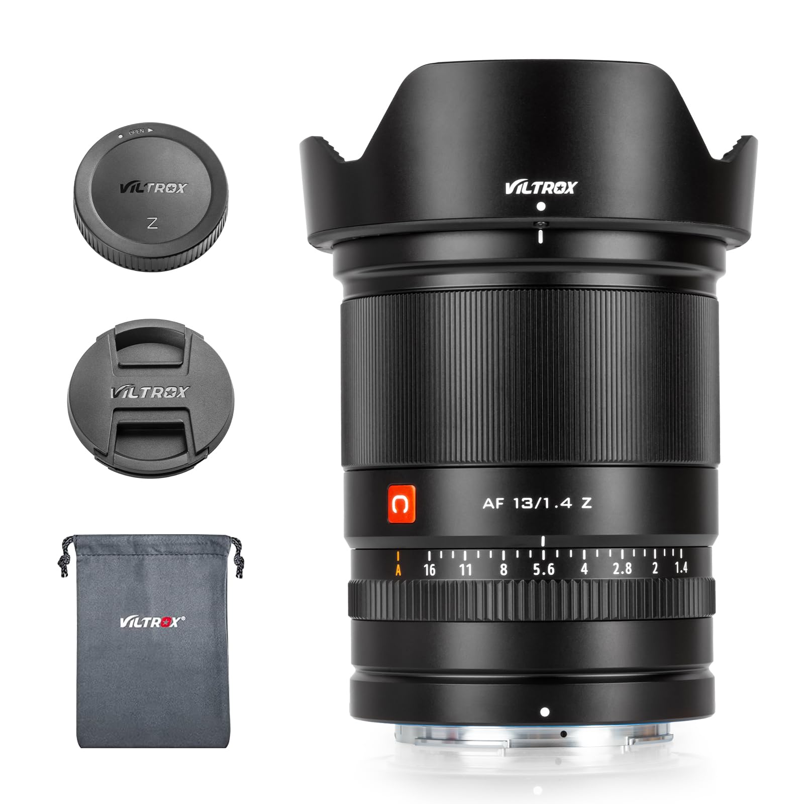 

VILTROX AF 13mm Z Wide Angle Single Focal Lens Replacement Lens for Nikon Z Mount Auto Focus Small and Light Eye AF Large Aperture Focus Lens Suitable чорний