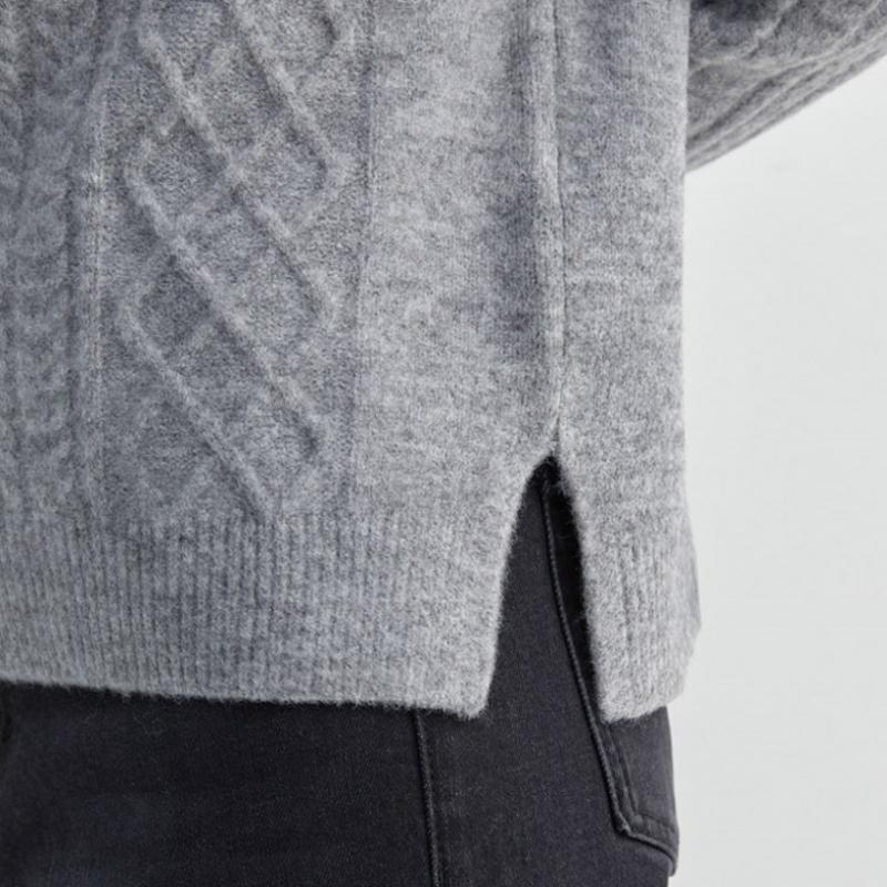  She S miSS  Cable Mock Neck Knit SSkpoo42060 Mg