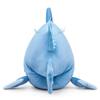 Lilizzhoumax Simulation Anglerfish Blue Deep Sea Fish Plush Toy Soft Realistic Cute Gift Fluffy Interior Decoration Christmas Gift for Kids 302822cm