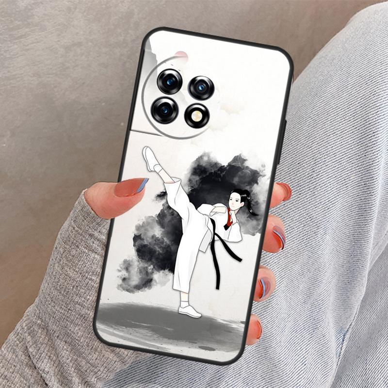 Kung Fu Taekwondo Karate Cover For OnePlus 12 12R 13 13R 11 10 Pro 8T 10T OnePlus Nord 4 CE 3 2 Lite N30 N20 N10 Case