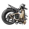 TTGO F7 Folding Electric Bike – 250W Motor – 48V 15Ah Battery – 120-140 Km Max Range – 20"×3.0" Tires – Hydraulic Brakes – Shimano 7speed