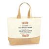 Jute Bag A Loan Also Great Men's Beach Tote Craftsmanship