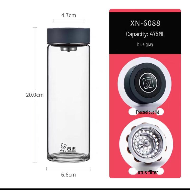 Xinno Single Layer Glass Cup