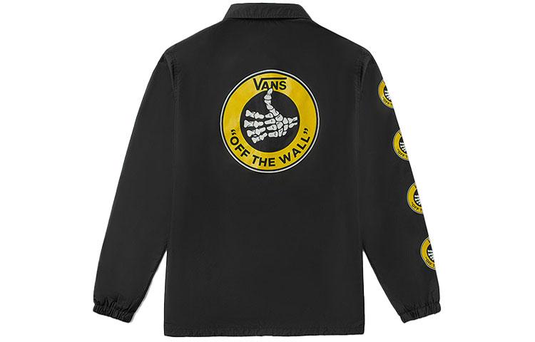 Men's Vans Jackets Men's Black Lapel Moderate