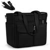 Dakuly Tote Bag for Men and Large with Shoulder Perfect for and Black Women, Canvas, Capacity, Strap, Commuting, School, Travel,