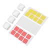 4PCS Double Layer Keycaps with Transparent Cover   Removable Stickers ABS Mechanical Keyboard Replacement Keycaps
