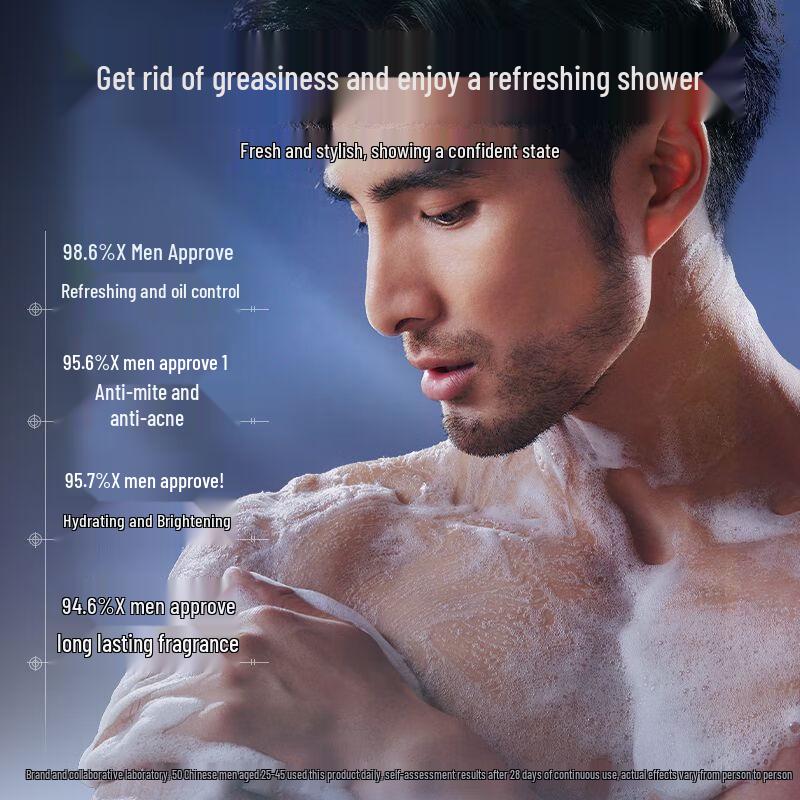 Vitas Men's Amino Acid Ocean Scent Shower Gel