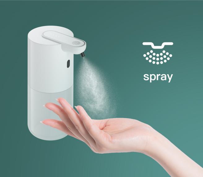 400ML IPX5 Wasserdicht Wandmontiert Berührungslos Händewaschen Desinfektionsmittel Maschine Intelligent Elektrisch Automatisch Sensor Seifenspender