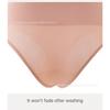 High Waist Wave Texture Seamless Knit Tummy Control Hip Lifting Slim Women Shape Briefs