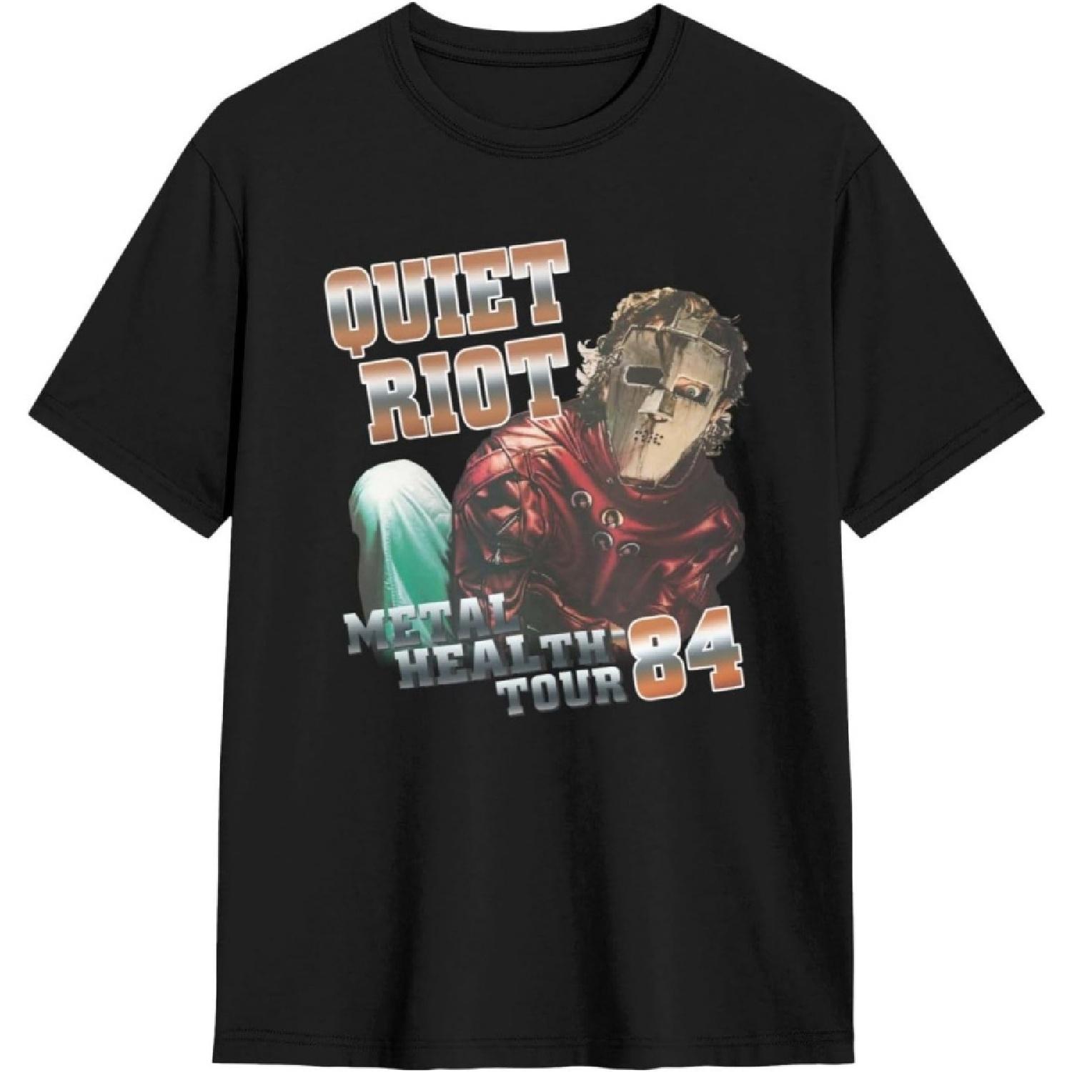 

Short Sleeve T-Shirt Quiet Riot T-Shirts for Men and Women Running Shirts Workout Shirt(1) XXXXXL різнокольоровий