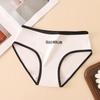Women's Briefs Cotton Underpants Sports Girls Mid-waist Cotton Crotch Panties