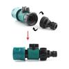 Plastic Valve with Quick Connector for Agriculture Garden Watering Prolong Hose Irrigation Pipe Fittings Hose Adapter Switch