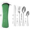Abay Portable Stainless Steel Cutlery Set