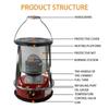 Portable Outdoor Heating Stove 4.5L Kerosene Heater Windproof Kerosene Stove Kerosene Stove for Courtyard Outdoor Tent Heating