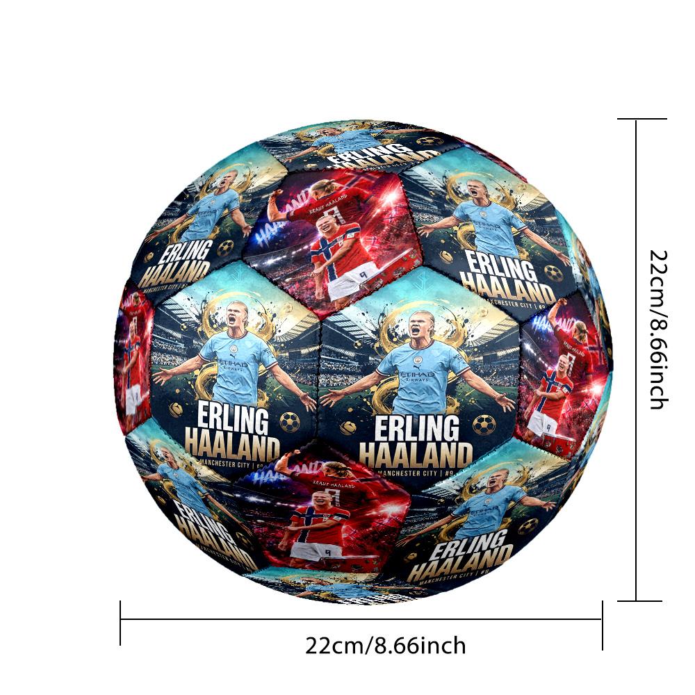 Haaland Manchester City Striker Size 5 Football Machine Sewn Indooroutdoor Universal Football Sports Enthusiast Gifts