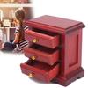 Dollhouse Bedside Table 1/12 Scale Wooden Night Stand Dolls House Furniture Kids Toys